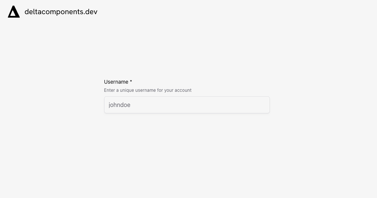 text-input component