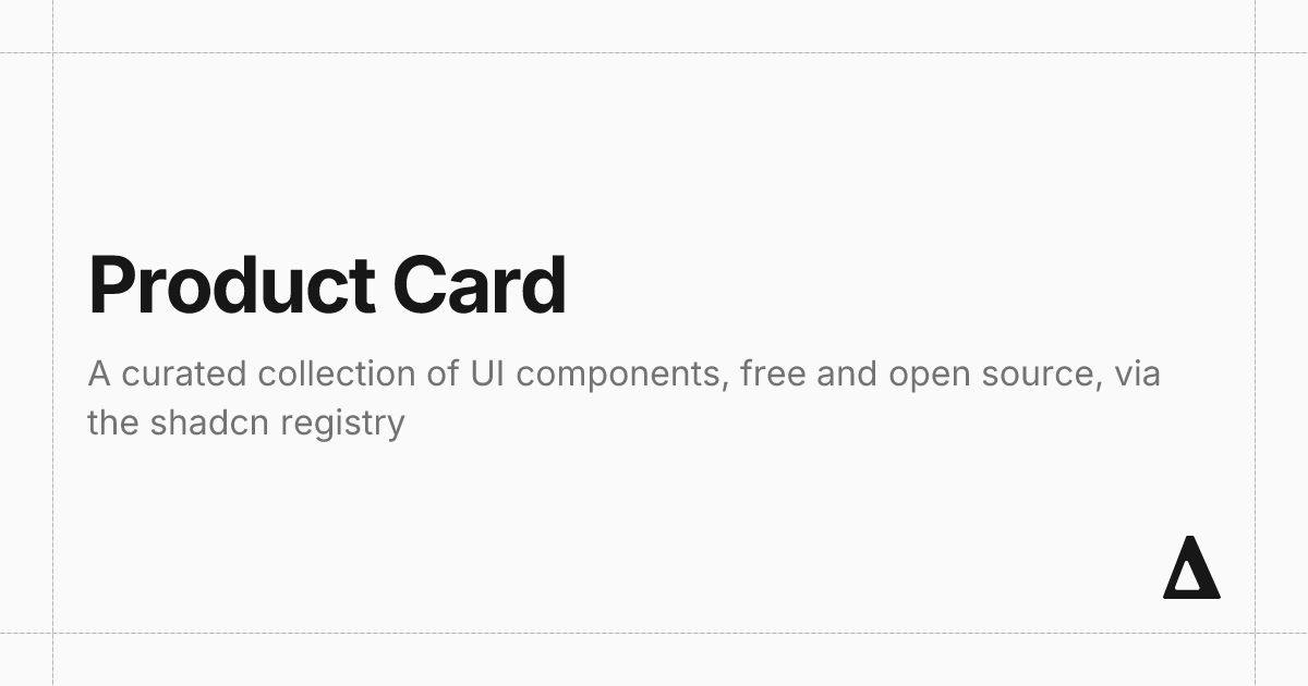 Product Card | Delta Components UI